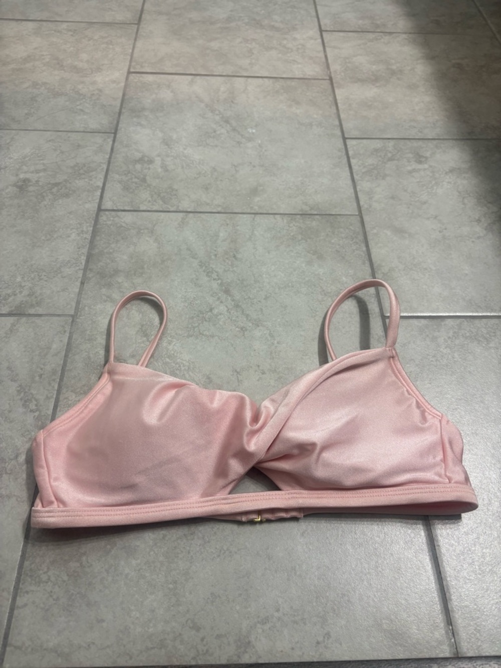 Women's Soft Pink Bathing Suit Top - Lightweight Comfort